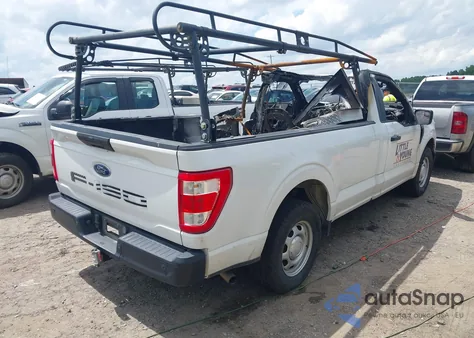 2023 Ford F-150 Xl из США, поврежденный, VIN 1FTMF1CB5PKE02713